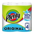Plenty Original Kitchen Roll 4 Rolls