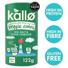 Kallo Lentil & Pea Veggie Cakes Sea Salt & Cider Vinegar 122g