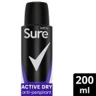 Sure Men Deodorant Active Dry
