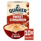 Quaker Oat So Simple Sweet Cinnamon Porridge