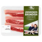 Lane Farm Unsmoked Brundish Streaky Bacon