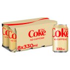 Diet Coke No Caffeine Cans (8x330ml)8x330ml
