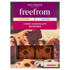 Waitrose Free From Gluten Chocolate Brownies