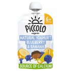 Piccolo Organic Blueberry & Banana Yoghurt