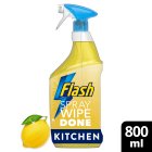 Flash Cleaning Spray Wipe Done All Purpose Lemon