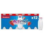 Strawberry Fat Free Immune Support Yoghurt Drink Multipack 12x100g