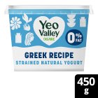 Yeo Valley Organic 0% Greek Recipe Yogurt 450g