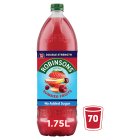 Robinsons Double Strength Summer Fruits No Added Sugar Squash