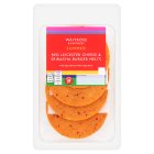 Waitrose Red Leicester Cheese & Sriracha Burger Melts