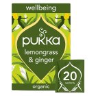 Pukka Organic Lemongrass & Ginger Tea 20 Tea Bags36g