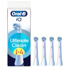 Oral-B iO Ultimate Clean White Toothbrush Heads 4 Pack