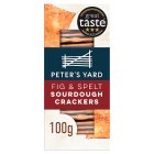 Peter's Yard Fig Sourdough Crackers