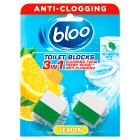 Bloo Colour Active+ Bleach Toilet Rim Block 50g