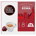 Nescafe Dolce Gusto Espresso Roma Cremoso Coffee Pods x16 (16 Servings)