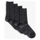 Merino Charcoal Sock S/M