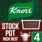 Knorr Gluten Free Rich Beef Stock Pot