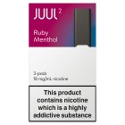 JUUL2 Pods UK Ruby Menthol 18mg 2s