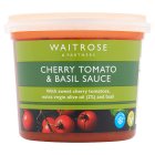 Waitrose Cherry Tomato & Basil Sauce