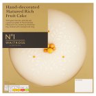 No.1 Hand Decorated Matured Rich Fruit Cake