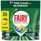 Fairy Original Dishwasher Tablets Lemon 35W