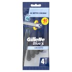 Gillette Blue 3 Disposable Razors4s
