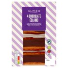 Waitrose 4 Chocolate Eclairs
