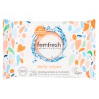 Femfresh 0% Sensitive Wipes 25 Pack