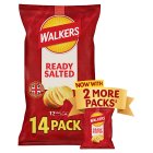 Walkers Ready Salted Multipack Crisps