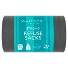 Waitrose Tie Handle Refuse Bags