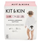 Kit & Kin Hypoallergenic Nappies Size 6