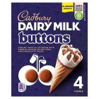 Cadbury Dairy Milk Buttons Ice Cream Cones