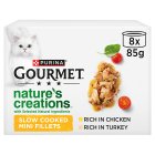 Nature's Creations Poultry Wet Cat Food 8x85g