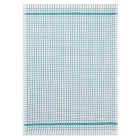John Lewis ANYDAY Check Terry Cotton Tea Towel, Soft Teal