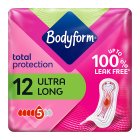 Bodyform Total Protection Ultra Normal Sanitary Towels Wings 24 pack