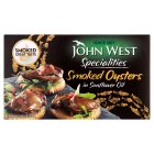 John West Smoked Oysters in Sunflower Oil