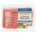 Waitrose 12 Made Without Nitrite Unsmoked Streaky Bacon Rashers