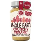 Whole Earth Crunchy Organic Peanut Butter340g