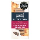 Peter's Yard Pink Peppercorn Sourdough Crackers
