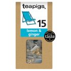 Teapigs Lemon & Ginger Tea 15 Tea Temples
