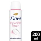 Dove Women Powder 48h Antiperspirant Deodorant 200ml