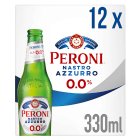 Peroni Nastro Azzurro 0.0% Alcohol Free Lager12x330ml