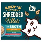 Lily's Kitchen Cat Shredded Fillets in Broth Multipack