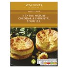 Waitrose Extra Mature Cheddar & Emmental Souffles Strength 2