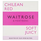 Waitrose Chilean Red Soft and Juicy Bag in Box