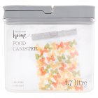 John Lewis ANYDAY Flip Lock Airtight Rectangular Storage Container, 1.7L