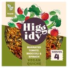 Higgidy Roasted Tomato, Broccoli and Spinach Quiche 380G