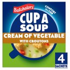 Batchelors Cup a Soup Cream of Vegetable with Croutons 4 Sachets