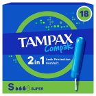 Tampax Compak Super Tampons With Applicator