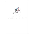 Man On Bicycle