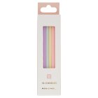 Talking Tables 16 Pack Pastel Candles